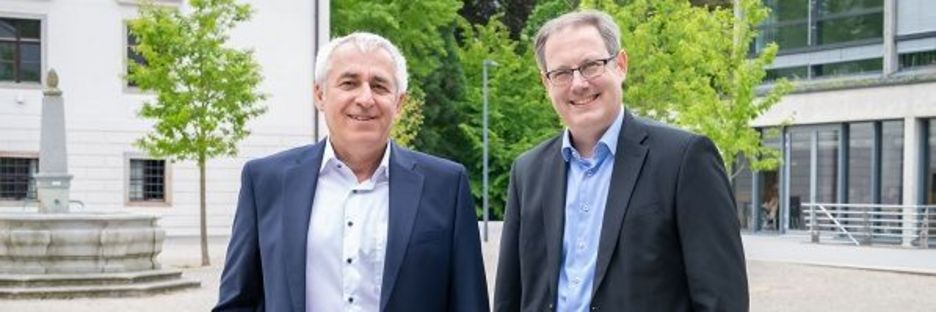 Wolfgang Chmelir (links) und Stefan Koch (rechts), Credit: JKU