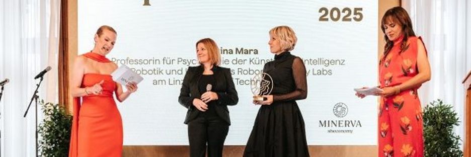 Verleihung Minerva Award 2025; Credit: Philipp Lipiarski
