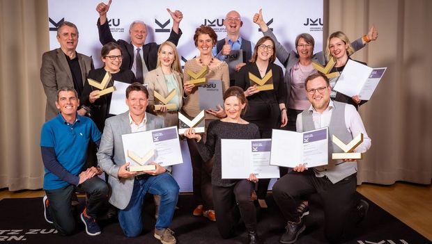 2024 Kepler Award winners; photo credit: JKU