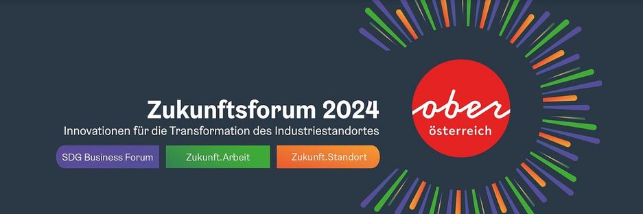 Zukunftsforum 2024 - Titelbild, Business Upper Austria