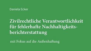 Cover Nachhaltigkeitsberichterstattung