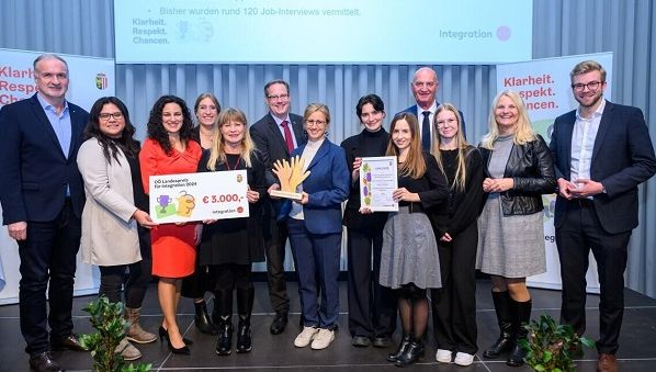 2024 Integration Award ceremony at Lentos Linz; photo credit: LandOÖ/Team Fotokerschi