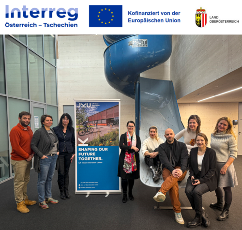 Interreg Projektgrupp mit richtigem Logo