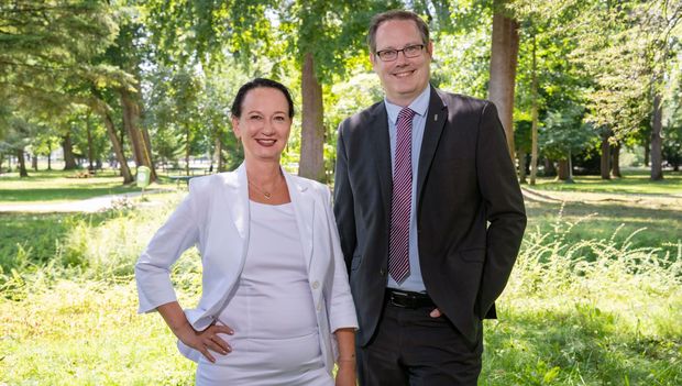 Stefanie Lindstaedt und Stefan Koch