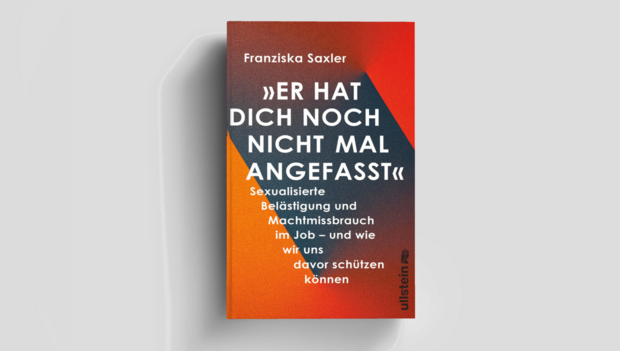 Buchcover Saxler - Er hat dich noch nicht mal angefasst