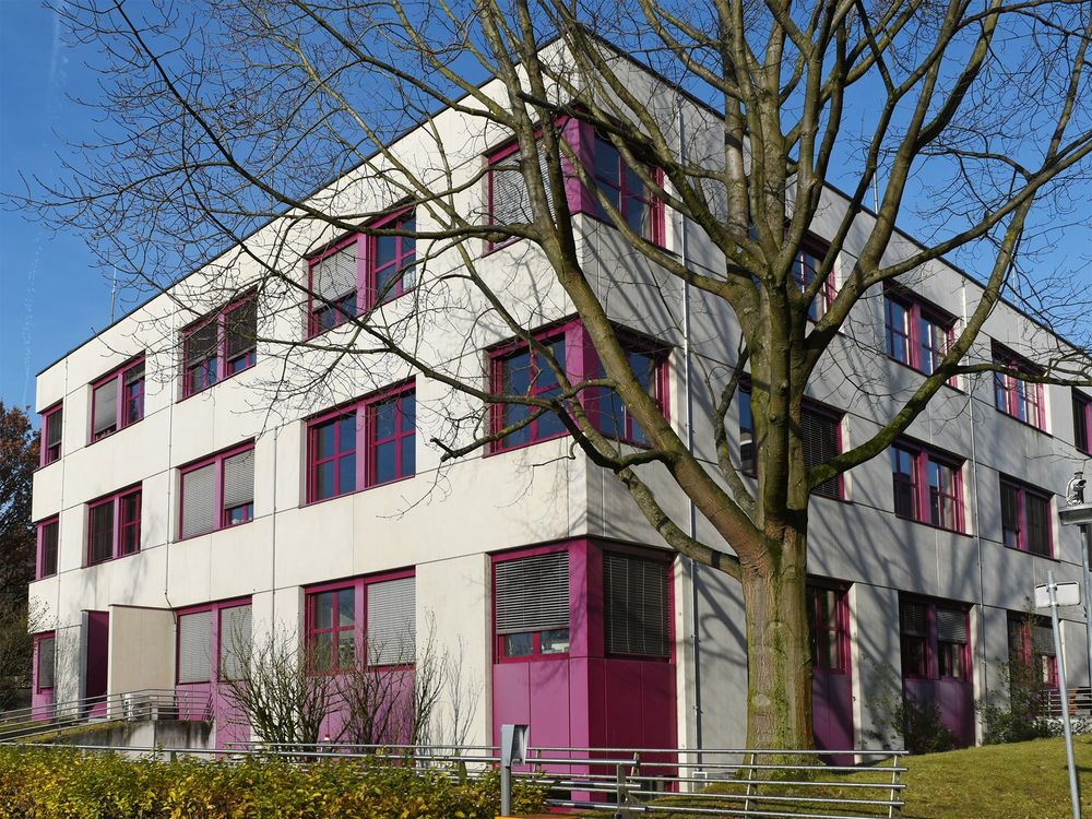 Halbleiterphysik, Mikroelektronik, Bankengebäude und Managementzentrum, Außenansicht