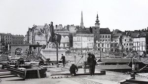 Nibelungenbrücke; Credit: Archiv der Stadt Linz