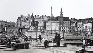 Nibelungenbrücke; Credit: Archiv der Stadt Linz