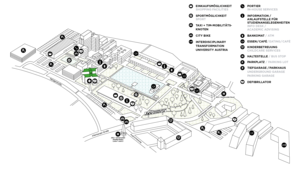 JKU Campusplan Managementzentrum