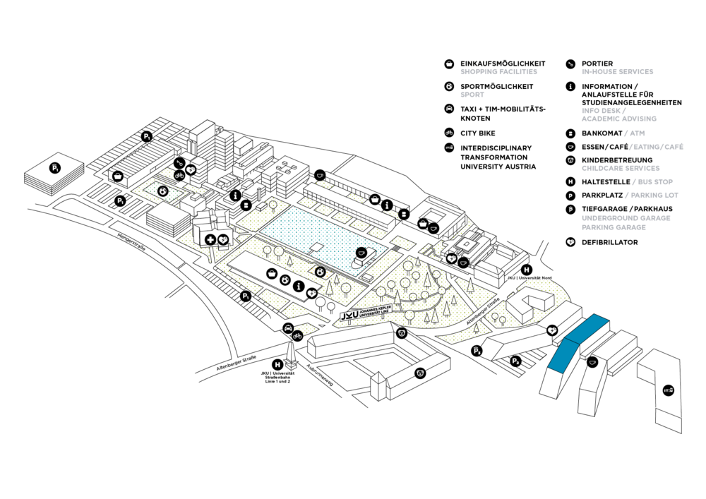 JKU Campusplan Science Park 2