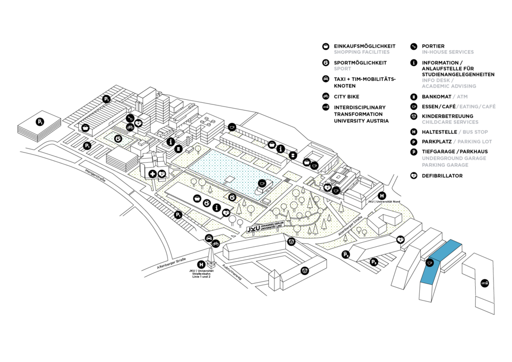 JKU Campusplan Science Park 3