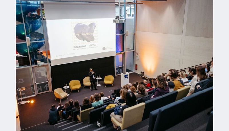 Lecture Hall with Audience