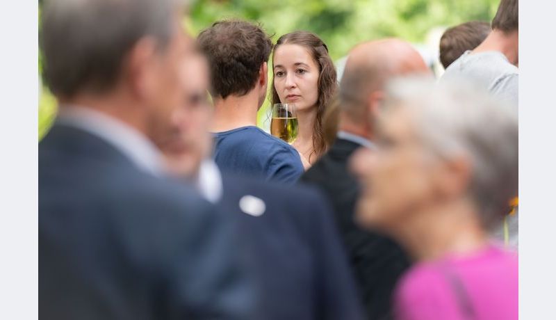 Gäste beim Sommerempfang 