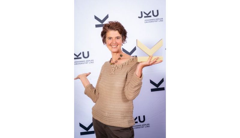 Karin Fischer mit Kepler Award