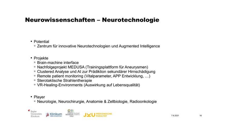 Neurowissenschaften - Neurotechnologie