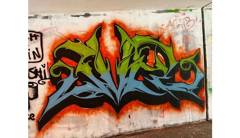 Eindrücke vom Grafitti-Kurs; Credit: JKU